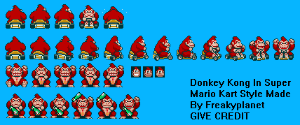 Donkey Kong Customs - Donkey Kong (Super Mario Kart-Style)