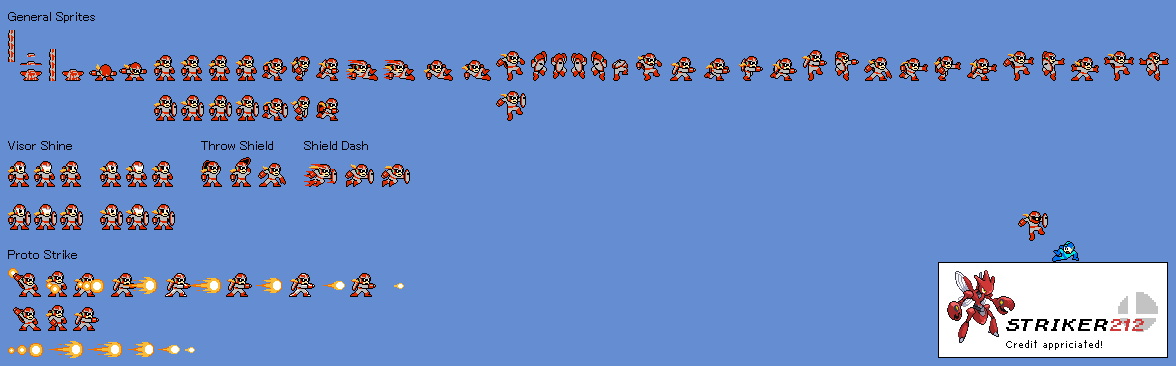 Mega Man Customs - Proto Man (NES-Style)
