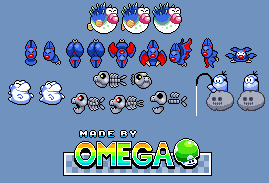 Super Mario World Enemies