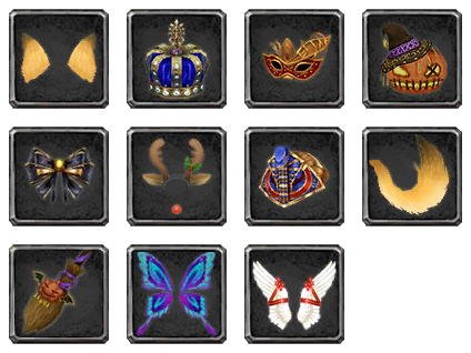 Castlevania: Grimoire of Souls - Accessory Icons