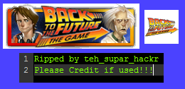 Back to the Future: The Game - Save Data Icon & Banner