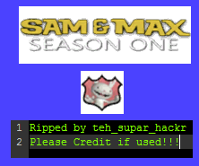 Sam & Max Season 1 (Sam & Max Save the World) - Save Data Icon & Banner