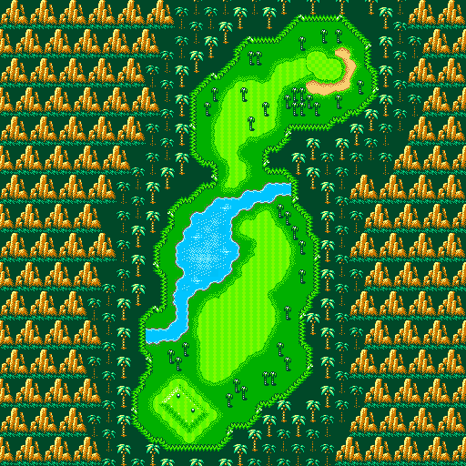 Mario Golf - Palms Course #13