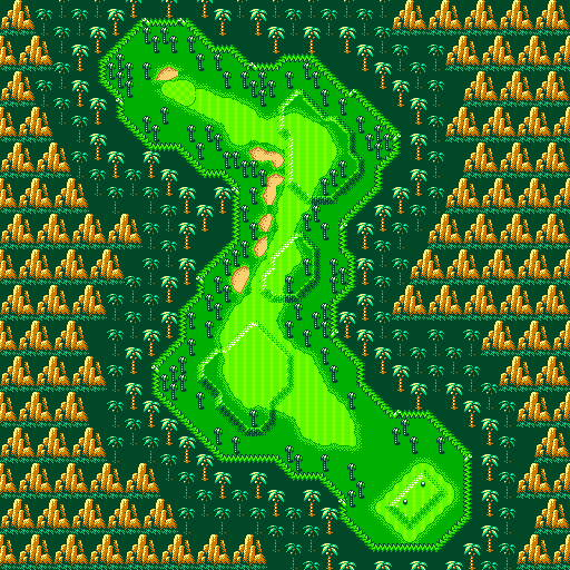 Mario Golf - Palms Course #17