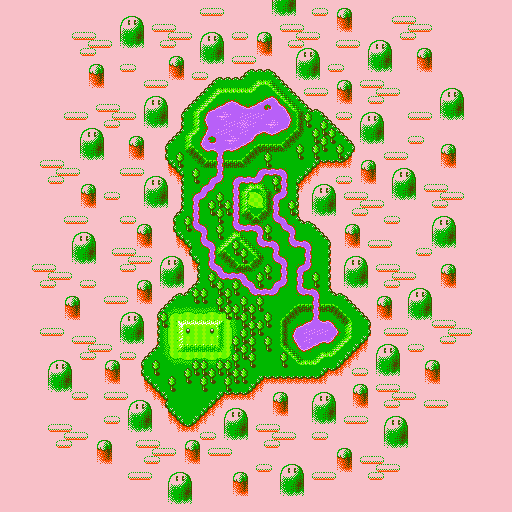 Mario Golf - Peach's Castle Course #13