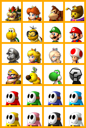 characters mario kart 7 3ds characters mario kart 7 3ds
