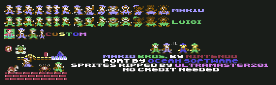 Mario Bros. (Ocean) - Mario & Luigi