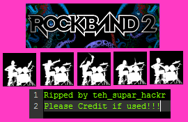 Rock Band 2 - Save Data Icon & Banner