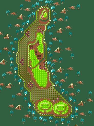 Mobile Golf (JPN) - Egypt Course #10