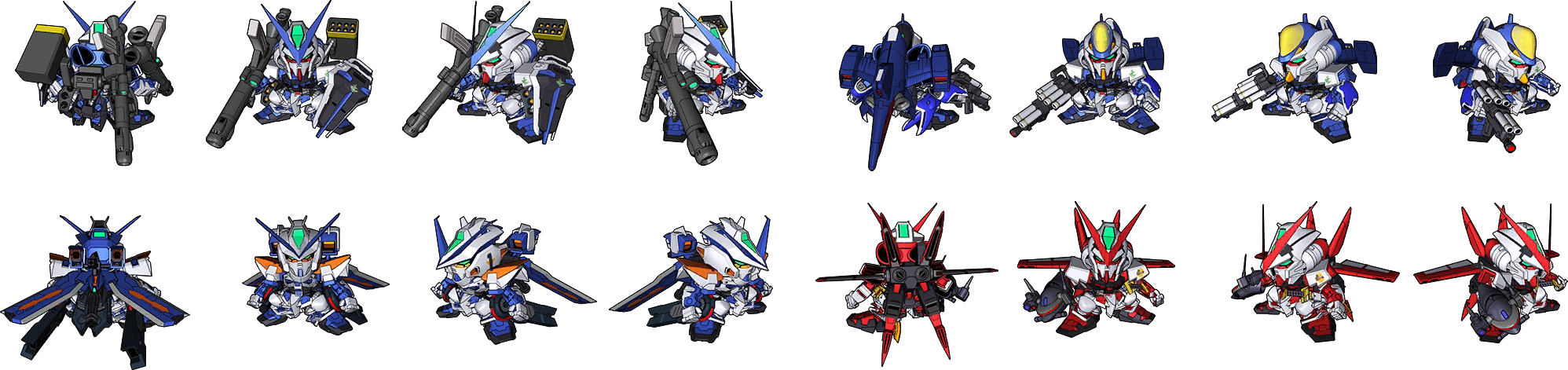 SD Gundam G Generation Cross Rays - Gundam Seed Astray B