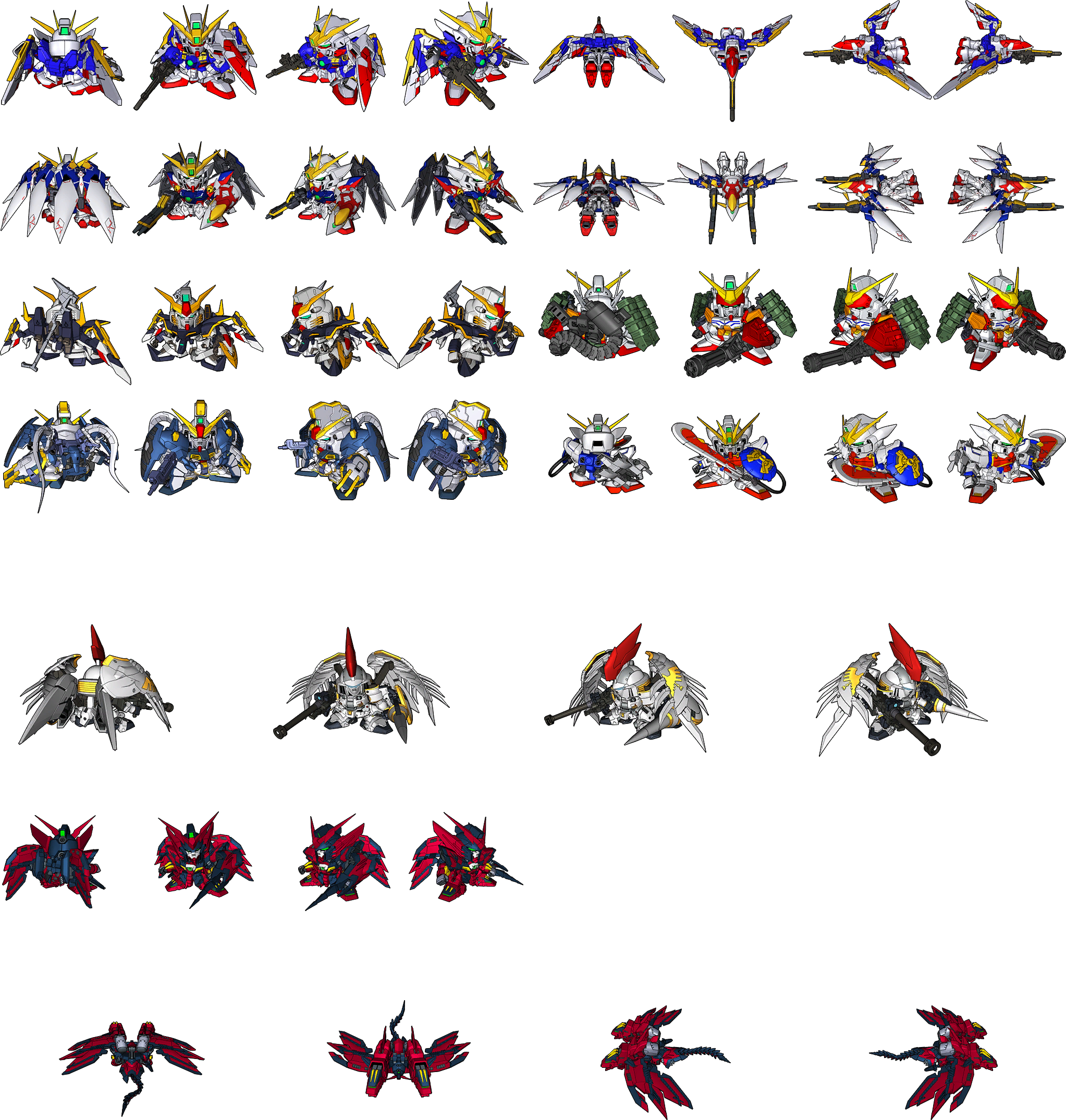 SD Gundam G Generation Cross Rays - Gundam Wing Endless Waltz -Glory of the Losers-