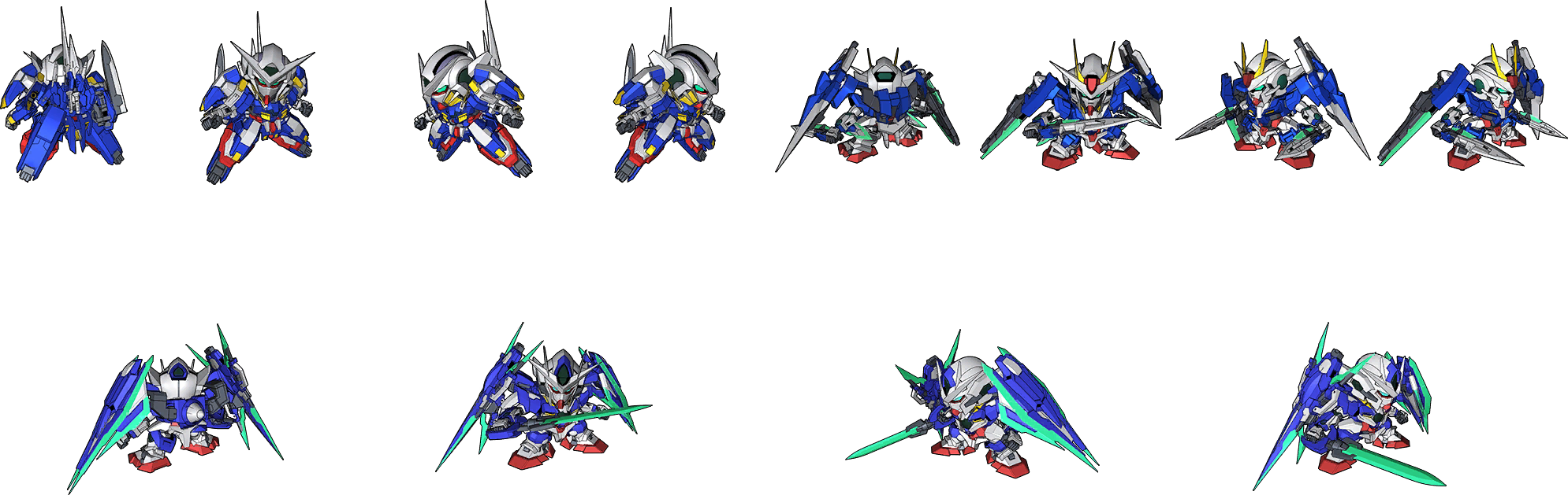 SD Gundam G Generation Cross Rays - 00 Gundam V Senki