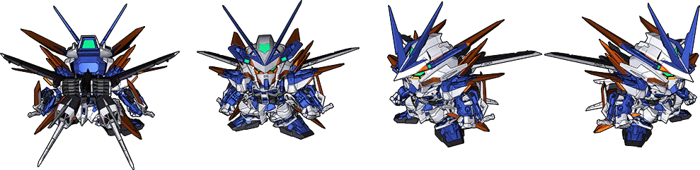 SD Gundam G Generation Cross Rays - Gundam Seed Destiny Astray B