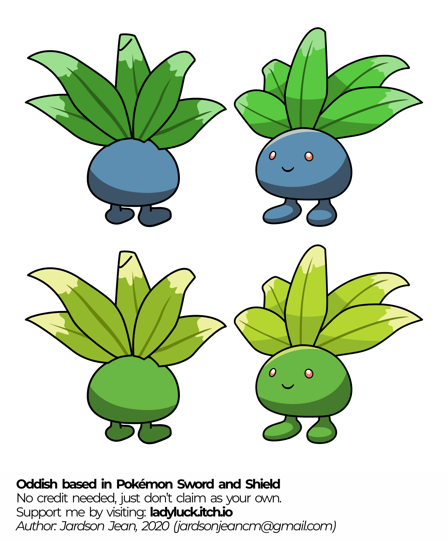 #043 Oddish (Sword & Shield)