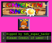 Chicken Shoot - Save Data Icon & Banner