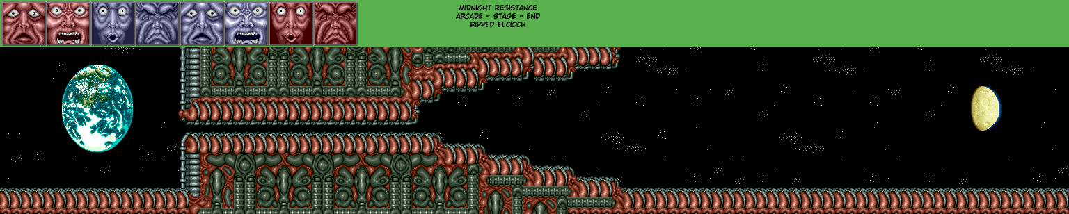 Midnight Resistance - Arcade Stage