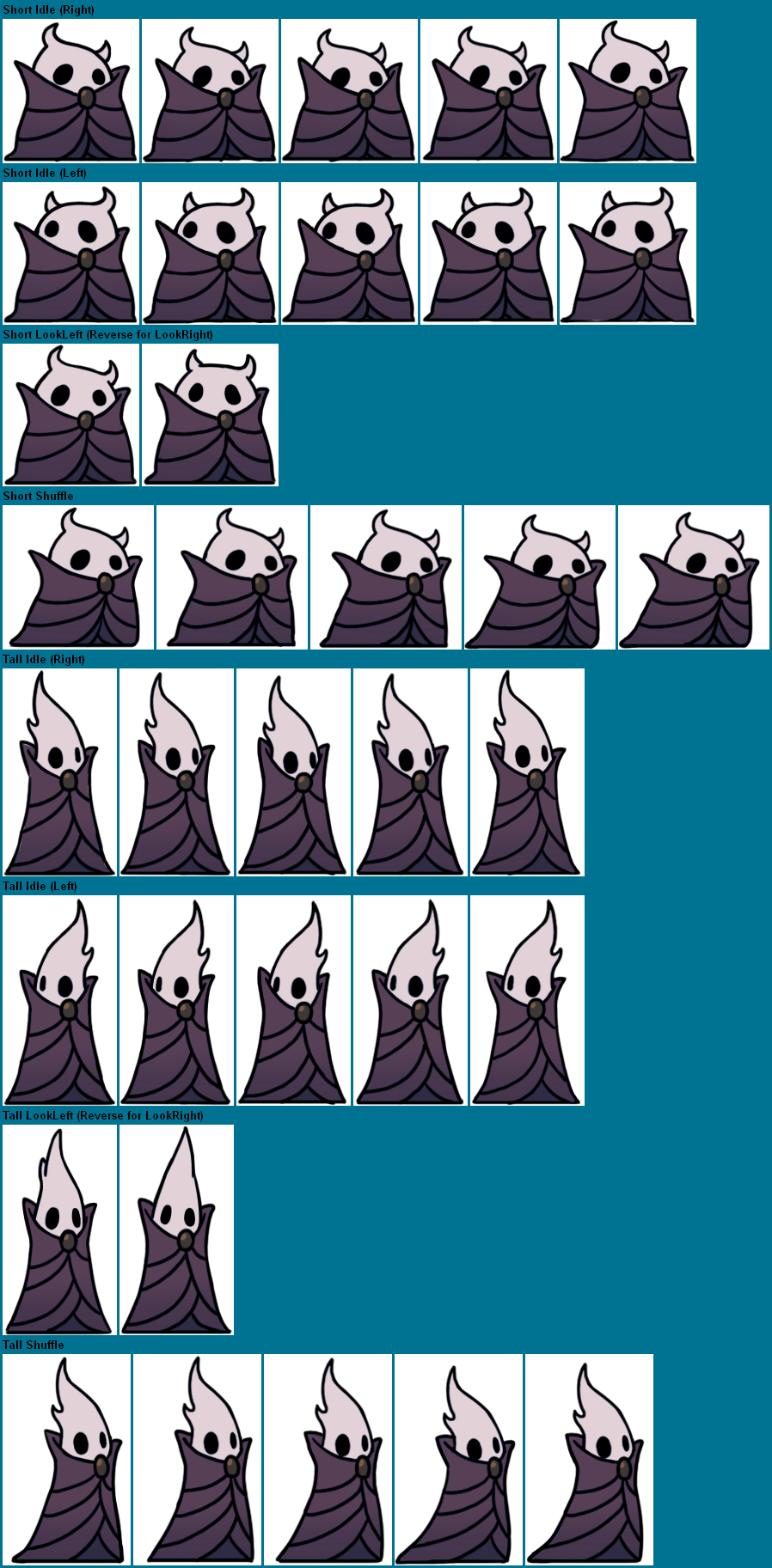 Hollow Knight - Distant Village NPCs