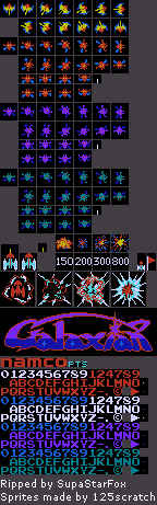 galaxian arcade game sprite