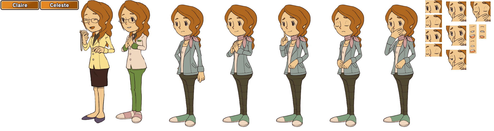 Professor Layton and the Unwound Future in HD - Claire