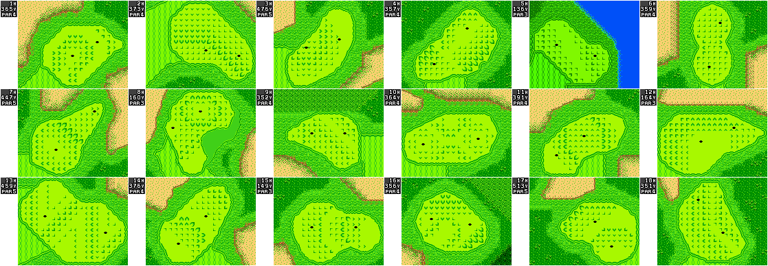 Mario Golf - Palms Course