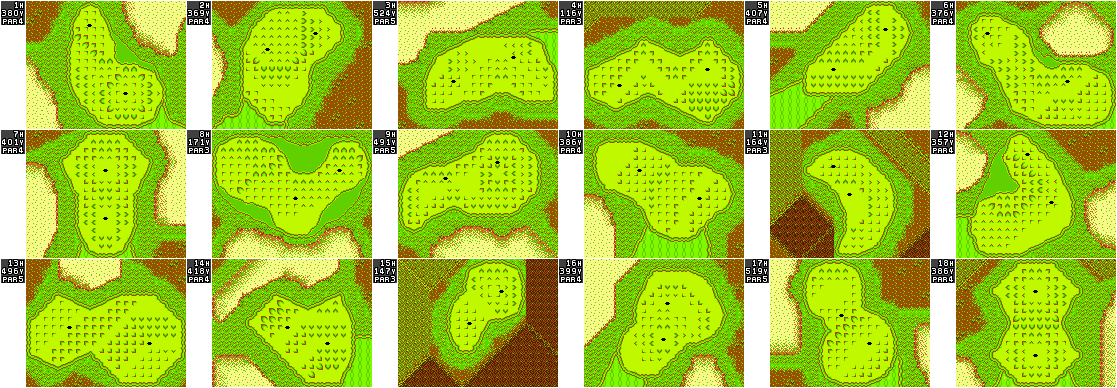 Mario Golf - Dunes Course