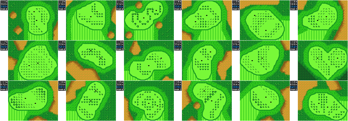 Mobile Golf (JPN) - States Course