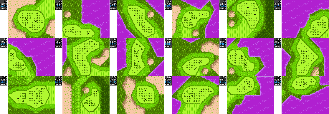 Mobile Golf (JPN) - Pacific Course