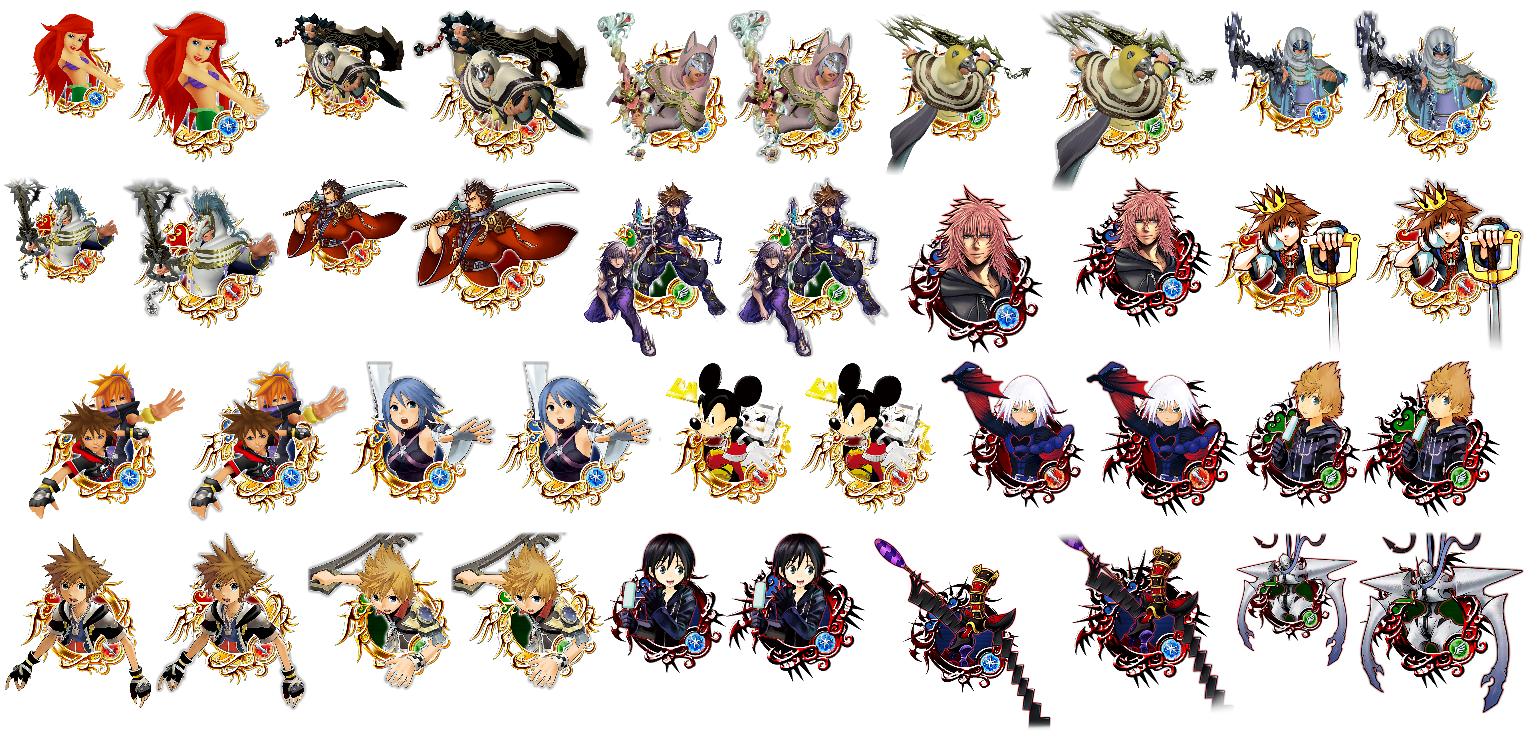 Kingdom Hearts Union χ - Set 20