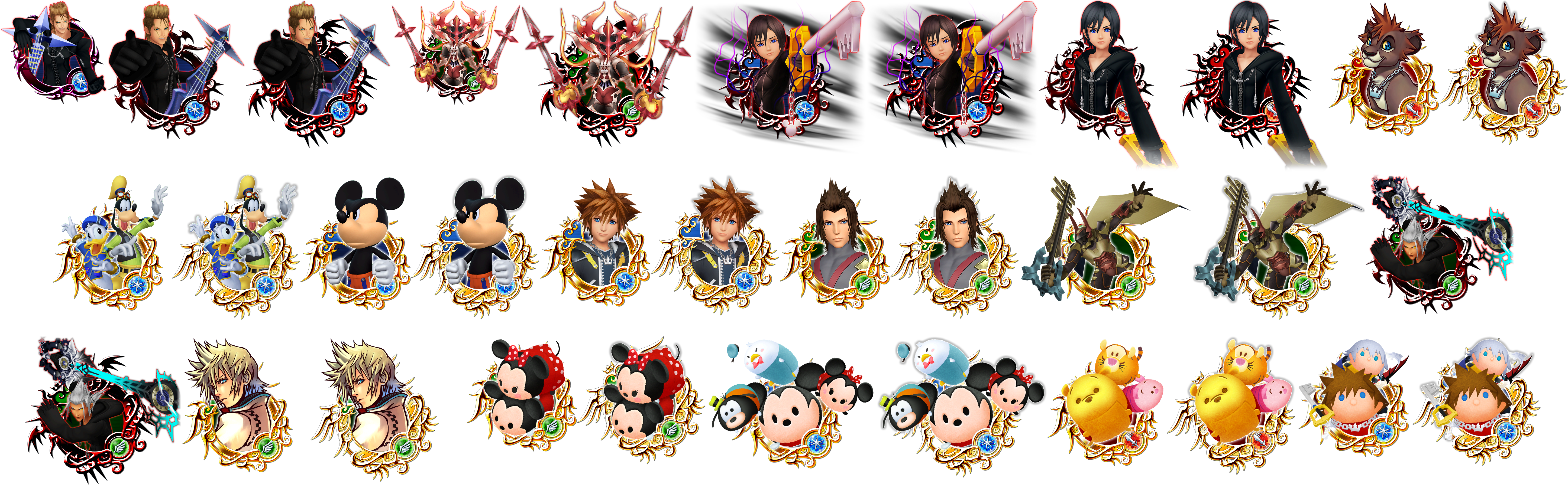 Kingdom Hearts Union χ - Set 18