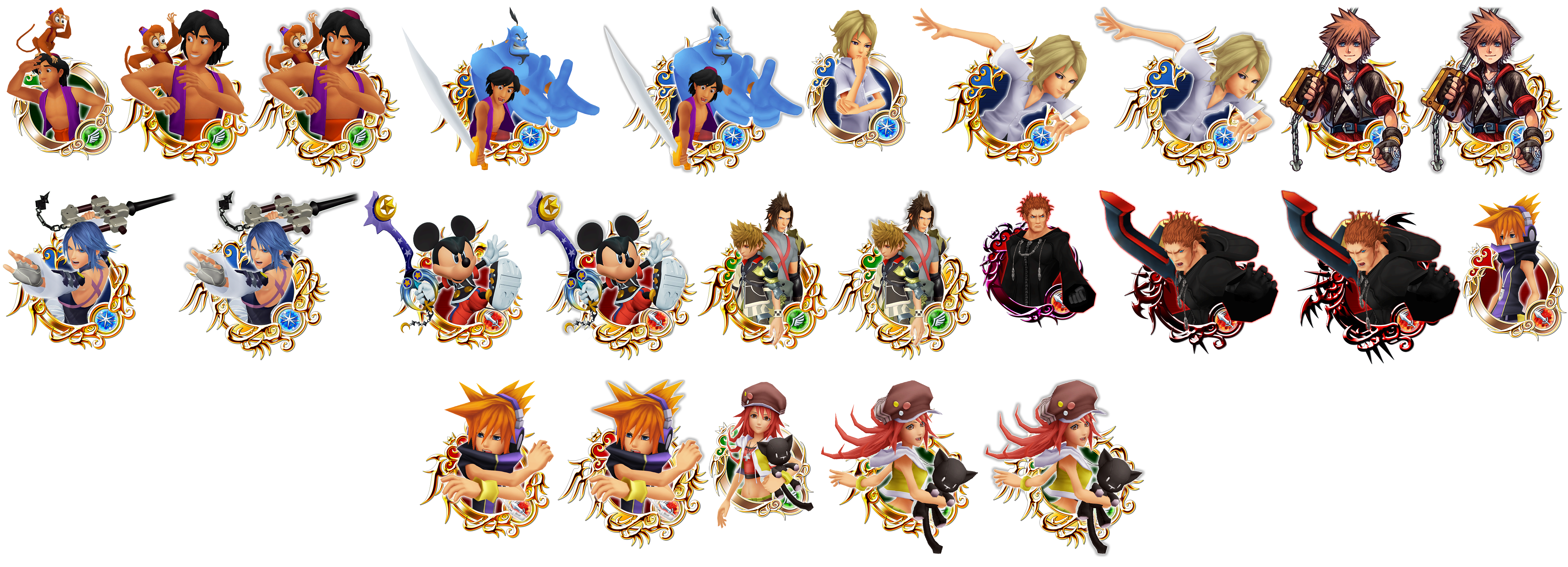 Kingdom Hearts Union χ - Set 14