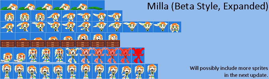 Freedom Planet Customs - Milla Basset (Beta-Style, Expanded)
