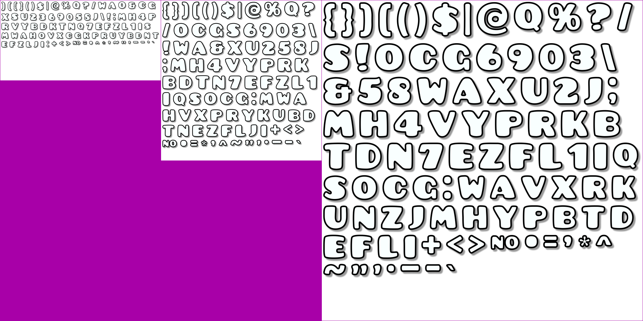 Geometry Dash - Main Game Font (Normal)