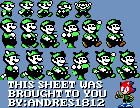 Luigi (Super Mario Bros. 3 MS-DOS-Style)