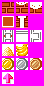 Lode Runner (J2ME) - Tiles and Objects (Classic)