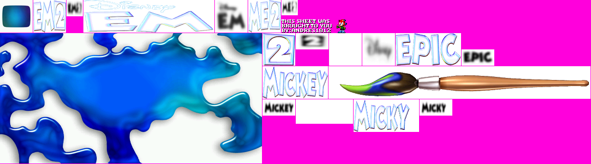 Epic Mickey 2: The Power of Two - Wii Menu Icon & Banner