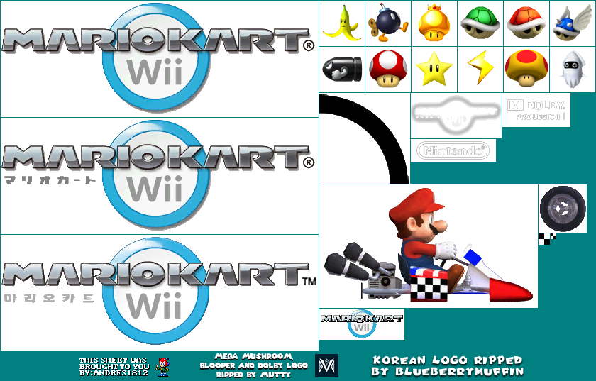 Mario Kart Wii - Wii Menu Icon and Banner