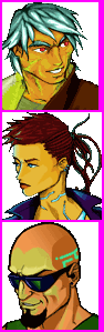 Cyberpunk: The Arasakas Plot (J2ME) - Portraits