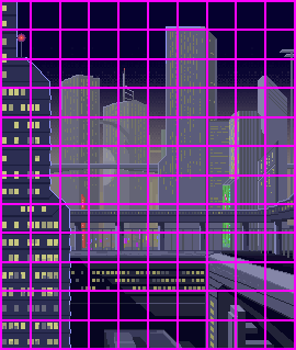 Cyberpunk: The Arasakas Plot (J2ME) - City (Night)