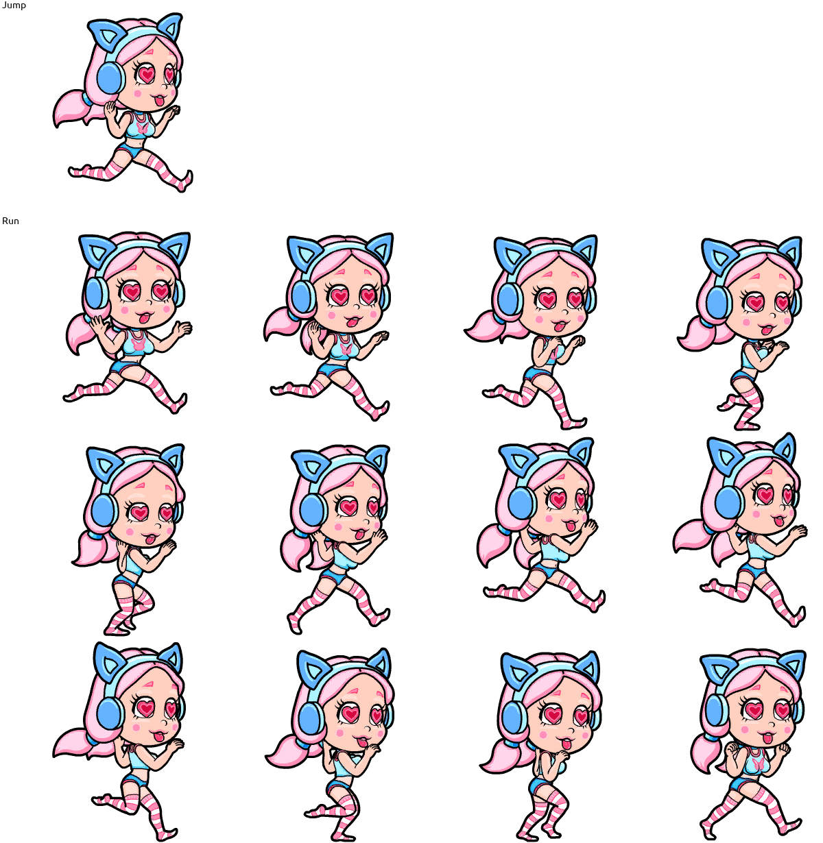 Meme Run 2 - E-Girl (300px)