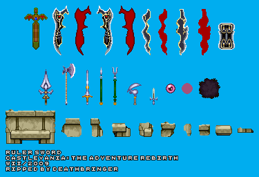 Castlevania Adventure ReBirth - Ruler Sword