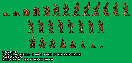 Castlevania Adventure ReBirth - Mudman