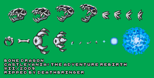 Castlevania Adventure ReBirth - Bone Dragon