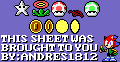Items (Super Mario Bros. 3 MS-DOS-Style)