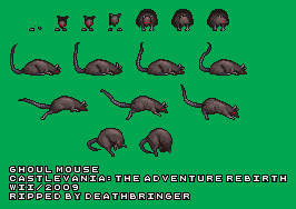 Castlevania Adventure ReBirth - Ghoul Mouse