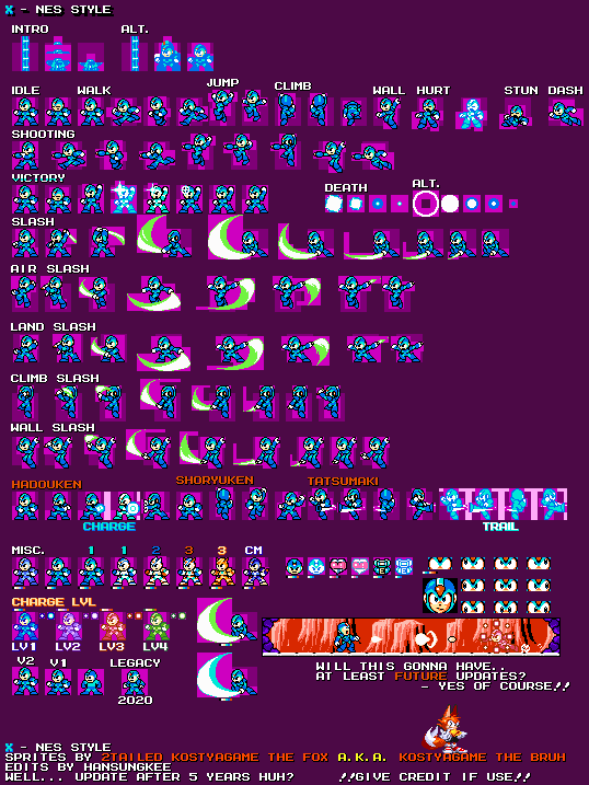 X (NES-Style)
