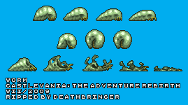 Castlevania Adventure ReBirth - Worm