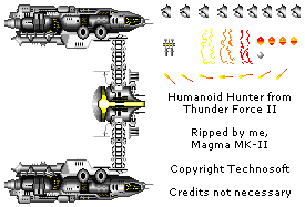 Thunder Force II - Humanoid Hunter