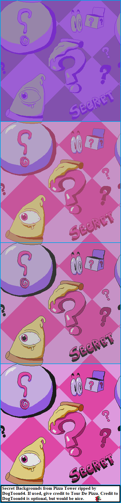 Secret Backgrounds