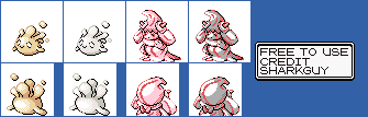 #868 Milcery & #869 Alcremie (G/S/C-Style)