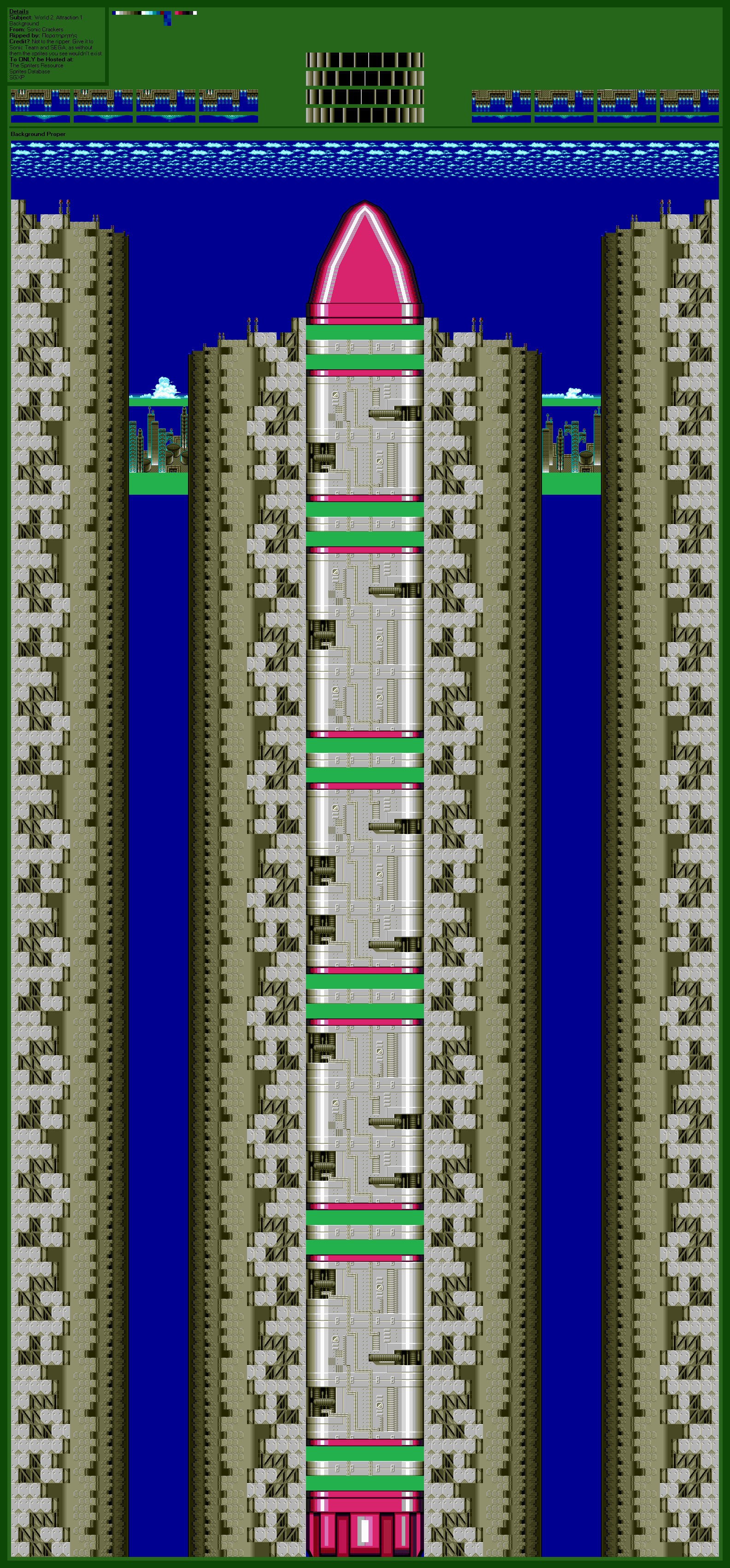 Sonic Crackers (Prototype) - World 2, Attraction 1